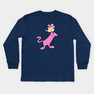 Snagglepuss Kids Long Sleeve T-Shirt